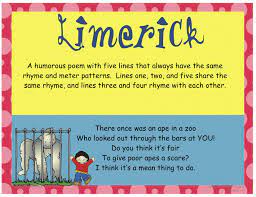 Poetry Poetry For Kids Poetry Lessons Limerick Poem
