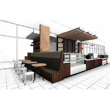 Best Selling 3d Design Kiosk Mall Coffee Shop Counters Desain Rumah Desain Rumah