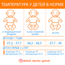 Normy Temperatury U Detej Detskij Doktor