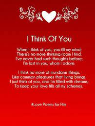 Love Poem 60 Love Poems For Him Poems For Your Boyfriend Love Poems For Boyfriend