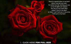 Romantic Poem And Red Roses Happy Rose Day Wallpaper Rose Love Quotes Rose Poems