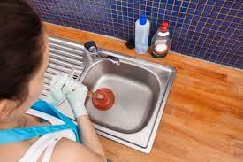clogged drain  diy