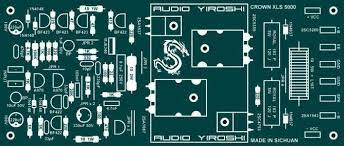 I tried three xp5000 that all had the same. Crown Xls 5000 Audio Yiroshi Pcb Audio Amplifier Circuit Diagram Circuit Board Design