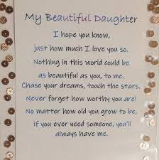 My Beautiful Daughter Poem Card In 2021 Daughter Poems Love You Daughter Quotes Poem To My Daughter