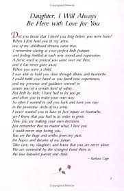 Daughter S I Will Always Be Here With Love For You Krystal And Amanda Daughter Quotes Daughter Poems Mother Quotes