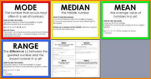 Image Result For Does Mode Mean In Math Math Teaching Math Math Classroom