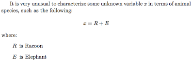 How To Provide A Definition For Symbols In A Latex Math Equation Tex Latex Stack Exchange