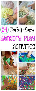 28 Baby Safe And Toddler Approved Sensory Play Activities Baby Sensory Play Infant Activities Baby Learning