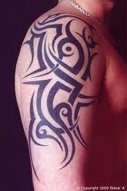 Upper Arm Tattoos For Men Tribal Tattoos For Men Arm Tattoos For Guys Upper Arm Tattoos