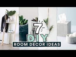7 Diy Easy Room Decor Ideas Pinterest Inspired Lone Fox Youtube Easy Room Decor Tumblr Room Decor Diy Decor