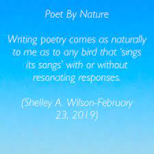 Poet By Nature Writing Poetry Poems Poetry