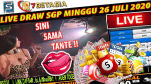 Live Draw Sgp Hari Ini Tercepat Singapura Minggu 15 Juli