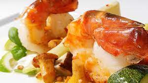 Schuhbecks Kuchenkabarett Antipasti Von Grillgemuse Und Garnelen Br De Garnelen Das Perfekte Dinner Rezepte