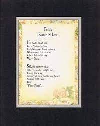 Touching And Heartfelt Poem For Sisters To My Sister In Law Poem On 11 X 14 Inches Double Be Sister In Law Poems Birthday Wishes For Sister Wishes For Sister