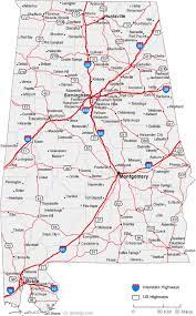 Map Of Alabama Cities Map Alabama Roadmap