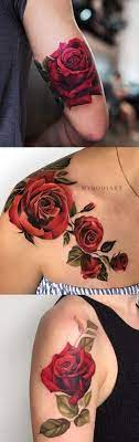 Best Tattoo Flower Women Red Roses 17 Ideas Rose Tattoos For Women Sleeve Tattoos For Women Red Rose Tattoo