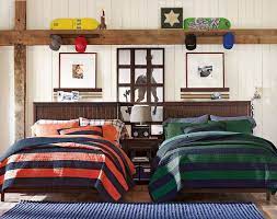 Teenage Guys Bedroom Ideas Shared Bedroom Boys Bedroom Furniture Striped Bedroom Mens Room Decor