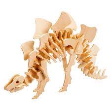 Maquette En Bois Dinosaure Stegosaure La Magie Des Automates