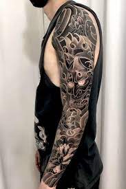 Japanese Japanesetattoo Irezumi Tattooart Korea Seoul Black Blackwork Blackworktattoo Japanese Sleeve Tattoos Black Sleeve Tattoo Best Sleeve Tattoos