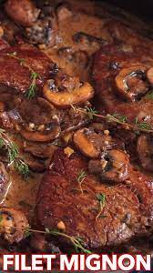 Filet Mignon Recipe Restaurant Quality Filet Mignon Recipe Pan Seared Filet Mignon In Creamy Sauce Is Our In 2020 Beef Recipes Beef Tenderloin Recipes Meat Recipes