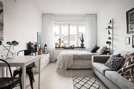 10 Admirable Ideas Of Minimalist And Simple One Room Apartment Apartment Apartm Small Apartment Bedrooms Apartment Decor Inspiration Apartment Bedroom Decor