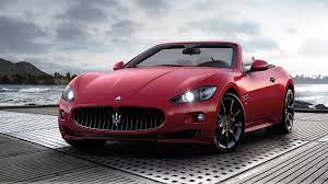 Cherry Red Maserati Grancabrio Website About Cars Mobil