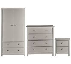Buy Argos Home Brooklyn 3 Piece 2 Door Tall Wardrobe Set Grey Kids Bedroom Furniture Sets In 2020 Grey Bedroom Furniture Sets Grey Bedroom Furniture Bedroom Furniture Sets