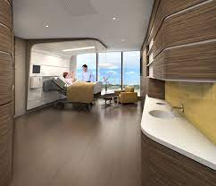 Labor Delivery Room In The Jacobs Medical Center Hospital Interior Design Hospital Design Hospital Interior