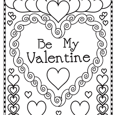 The best free, printable valentine´s day coloring pages! Free Printable Valentine S Day Coloring Pages