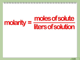 4 Ways To Calculate Molarity Molarity Equation Chemistry Notes Calculator