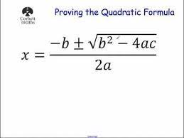 This Is The Derivation Of The Quadratic Formula Using The Completing The Square Method For More Math Shorts Quadratics Quadratic Formula Completing The Square