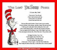 Dr Seuss Teacher Poem Work Quotes Funny Funny Poems Work Anniversary Quotes
