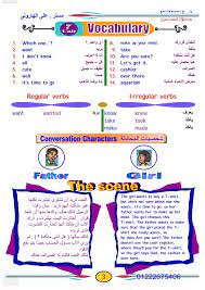 مذكرة لغة إنجليزية للصف الخامس الابتدائي الترم الثاني 2020 لمستر علي الهاروني
