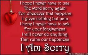 I Am Sorry Poems For Wife Apology Poems For Her Im Sorry Quotes Sorry Quotes Sorry I Hurt You