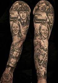 Pin By Me On Pinteresting Tattoo S Live Love Ink Portrait Tattoo Sleeve Full Sleeve Tattoos Full Sleeve Tattoo Design