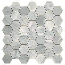 Restore Mist Honed 12 In X 12 In X 8mm Marble Mosaic Floor And Wall Tile 0 97 Sq Ft Piece Marble Mosaic Floor Mosaic Flooring Daltile