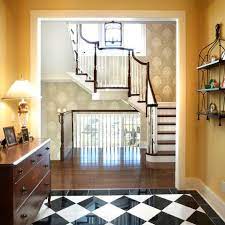 Black And White Foyer Design Ideas Pictures Remodel And Decor Foyer Design Floor Design Home