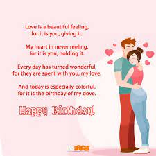 Romantic Happy Birthday Poems For Wife With Love From Husband Wife Birthday Quotes Birthday Poems Happy Birthday Boyfriend Message