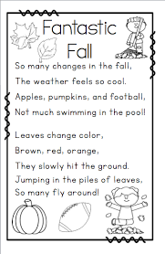 Poems About Weather And Seasons Kids Poems Reading Classroom Poems