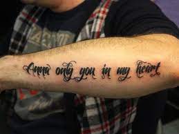 Explore the top quotes and lettering designs plus get placement ideas for your a passage from a book, a beautiful song lyric, words of wisdom and motivation and definitions of faith are all part of timeless quotes tattoo ideas. 33 Motivational Tattoo Quotes For Guys And Men Worldareg Com
