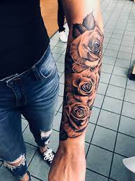 Rose Tattoo Halfsleeve Ink Roses Realism Rose Hand Tattoo Rose Tattoo Sleeve Rose Tattoo Forearm