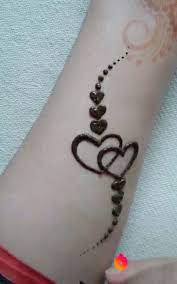 Simple Mehndi Design For 2019 Loving Birds With Heart Henna Tattoo Designs Simple Mehndi Designs Simple Henna Tattoo