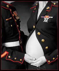 Pin By Dawn Clayton On Proud Marine Mom Of 2 Military Baby Military Couples Military Maternity Photos