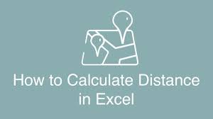 Calculating Distance In Excel Youtube