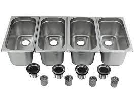 4 compartment sink set & hand washing