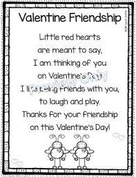 Valentines Day Friendship Poem For Kids Printable Poem Of The Week Poetry Notebook Friends Valentines Songs For Kids Valentines Poems Kids Poems