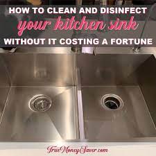 how to clean your stainless steel sink