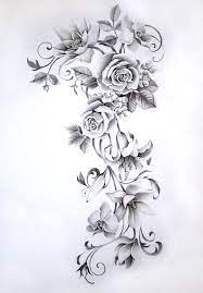 Flower Sleeve Tattoo By Nevaart Deviantart Com On Deviantart Rose Tattoo Sleeve Sleeve Tattoos Flower Tattoo Sleeve