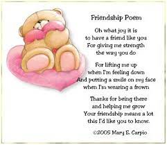Friendship Poetry The World Of Fun Cute Group Friendship Day Poems Friendship Poems Best Friend Poems
