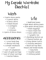 How To Create A Capsule Wardrobe Why It Ll Change Your Life Capsule Wardrobe Checklist Fashion Capsule Wardrobe Capsule Wardrobe